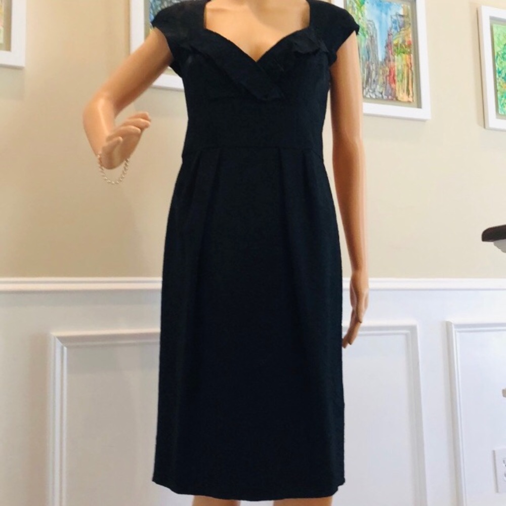 Nanette Lepore floral inlay dress